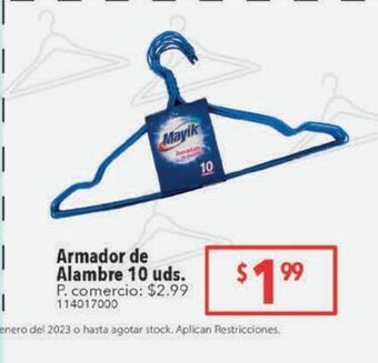 Tia Armador de alambre 10un oferta