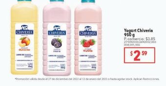 Tia Yogurt chiveria 950g oferta
