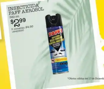 Tia Insecticida paff aerosol 360ml oferta