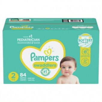 Pampers swadlers super talla s2 x84