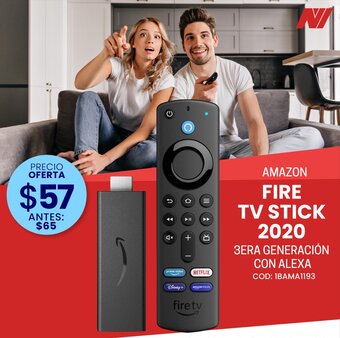 Novicompu Amazon Fire TV Stick 2020 oferta