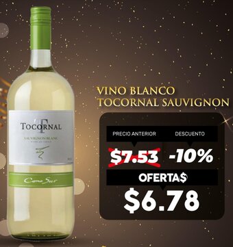 Coral Hipermercados Vino Blanco Tocornal Sauvignon oferta