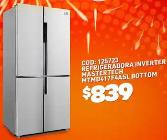Artefacta Refrigeradora Inverter Mastertech MTMD417F4ASL Bottom oferta