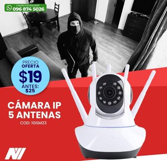 Novicompu Cámara IP 5 Antenas oferta