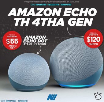 Novicompu Amazon Echo 4th Gen oferta