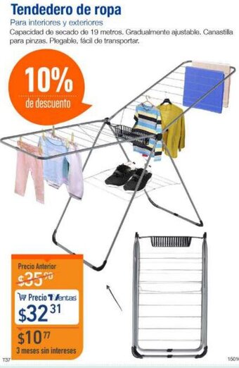 TVentas Tendedero de Ropa oferta