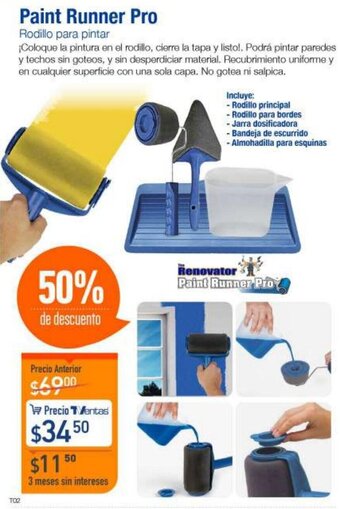 TVentas Paint Runner Pro oferta