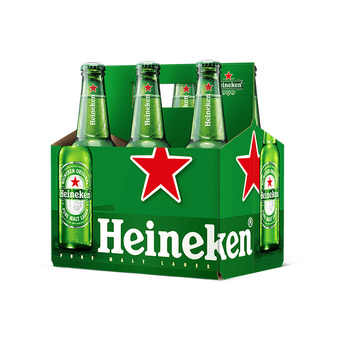 Akí Pack heineken botella x 6 330 ml oferta
