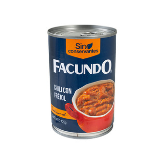 Akí Facundo chili con fréjol 425 g oferta