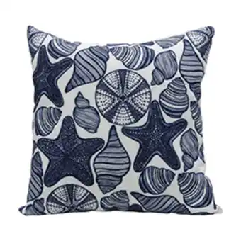 Boyacá Cojín estrella azul deep blue 45x45cm oferta