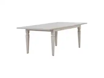 Colineal Mesa comedor manhattan rect c/ext c/blanco wash oferta