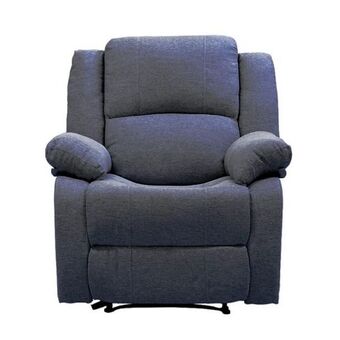 Muebles el Bosque Butaca reclinable gilda gris oscuro oferta