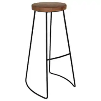 Boyacá Silla para de madera con metal para bar 30x79cm oferta