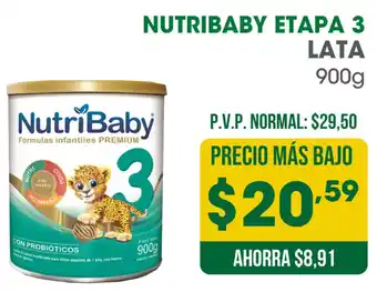 NutriBaby Etapa 3 Lata 900g