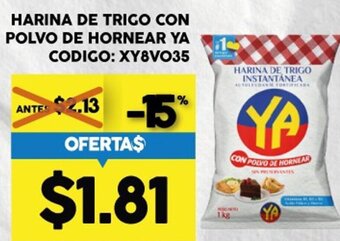Harina de Trigo con Polvo de Hornear Ya