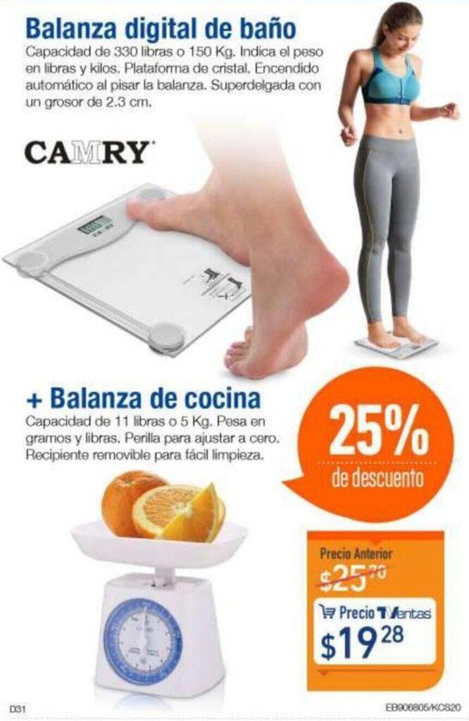 Tventas balanza discount