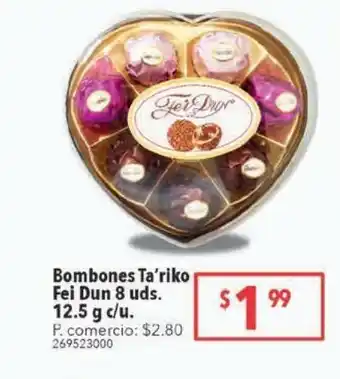 Tia Bombones ta´riko 12.5g oferta
