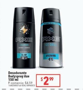 Tia Desodorante axe 150ml oferta