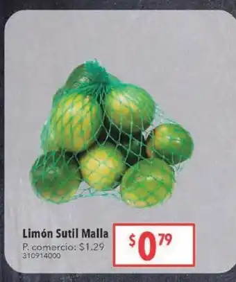 Tia Limón sutil malla oferta