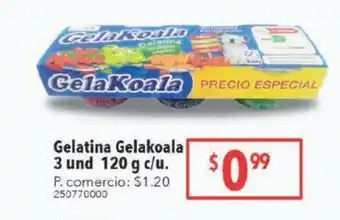 Tia Gelatina gelakoala 3un 120g oferta