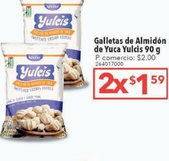Tia Galletas de almidón de yuca yulcis 90g oferta