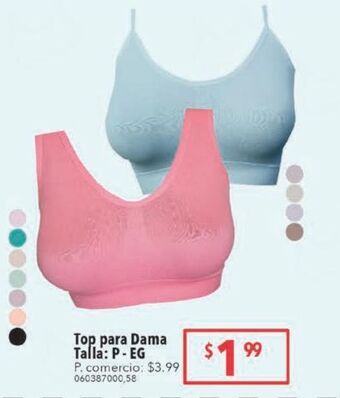 Tia Top para dama oferta