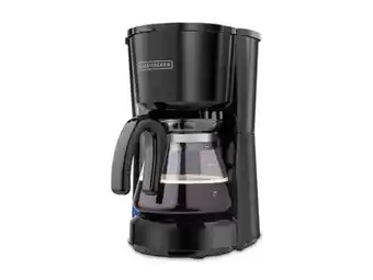Colineal Cafetera 5tz con filtro permanente - boton encendido c/negro black & decker oferta
