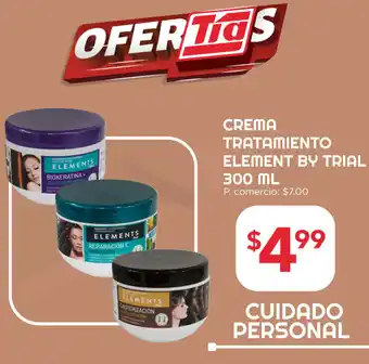 Tia Crema Tratamiento Element by Trial 300ml oferta