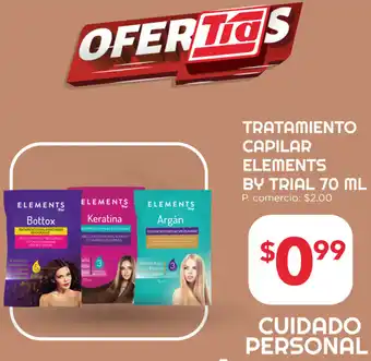 Tia Tratamiento Capilar Elements by Trial 70ml oferta