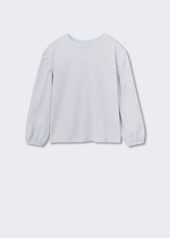 Mango Camiseta algodón manga larga oferta