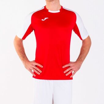 Joma Camiseta manga corta hombre essential rojo blanco oferta