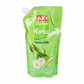 Akí Shampoo herbal-hidratante doy pack aki de 1000 ml oferta