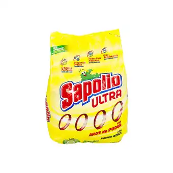 Akí Pack sapolio detergente en polvo ultra citrus 1 kg yapa sapolio detergente 1000 g oferta