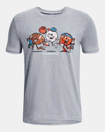Under Armour Boys' ua multisport character short sleeve oferta