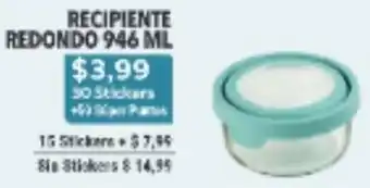 Mi Comisariato Recipiente Redondo 946ml oferta