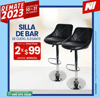 Novicompu Silla de Bar oferta