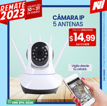 Novicompu Cámara IP 5 Antenas oferta