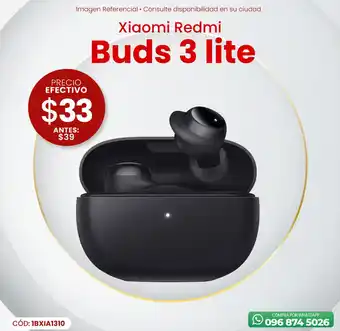 Novicompu Xiaomi Redmi Buds 3 Lite oferta