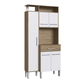 Pycca Mueble de cocina de 5 puertas blanco oferta