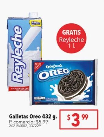 Tia Galletas oreo 432g oferta