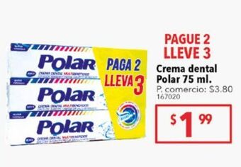 Tia Crema dental polar 75ml oferta