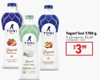 Tia Yogurt toni 1700g oferta