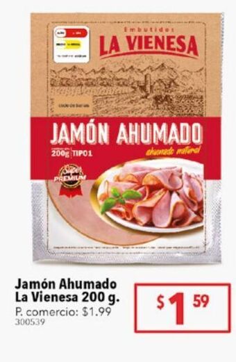 Tia Jamón ahumado la vienesa 200g oferta
