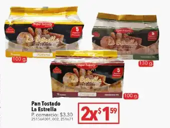 Tia Pan tostado la estrella x 2uds oferta