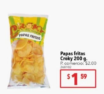 Tia Papas fritas croky 200g oferta