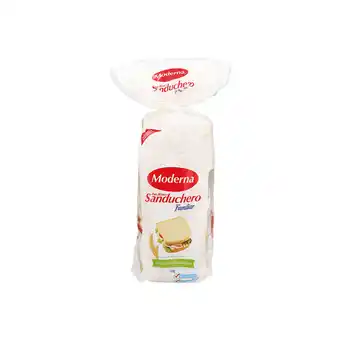 Akí Moderna pan blanco sanduchero 550 g oferta