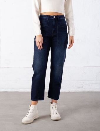 Jean fit slouchy