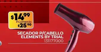 Tia Secador p/cabello elements by trial oferta