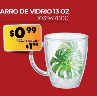 Tia Jarro de vidrio 13 oz oferta