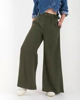 NAF NAF Pantalón con correa para amarrar oferta